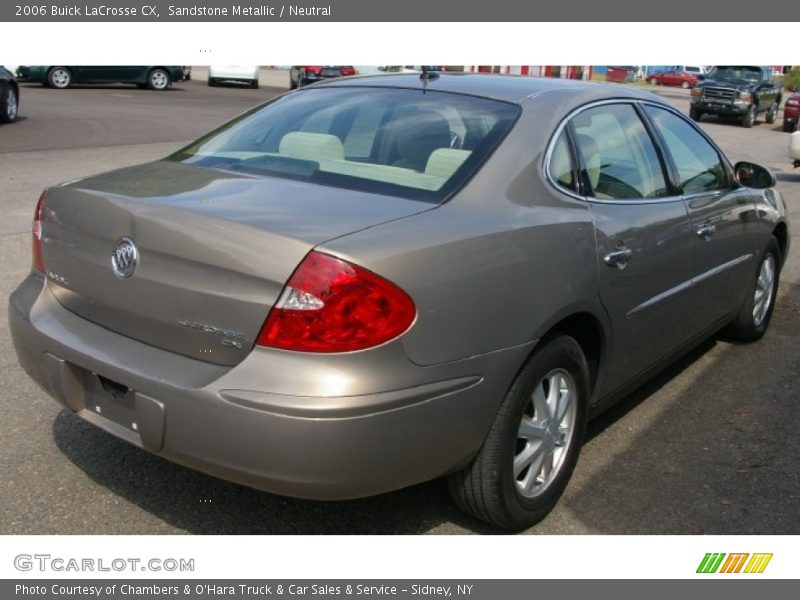Sandstone Metallic / Neutral 2006 Buick LaCrosse CX