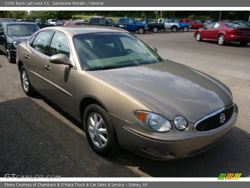 Sandstone Metallic / Neutral 2006 Buick LaCrosse CX
