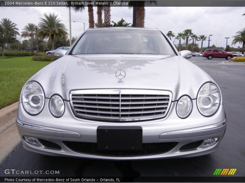 Brilliant Silver Metallic / Charcoal 2004 Mercedes-Benz E 320 Sedan