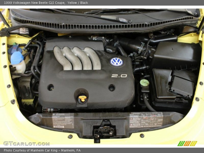 Yellow / Black 1999 Volkswagen New Beetle GLS Coupe