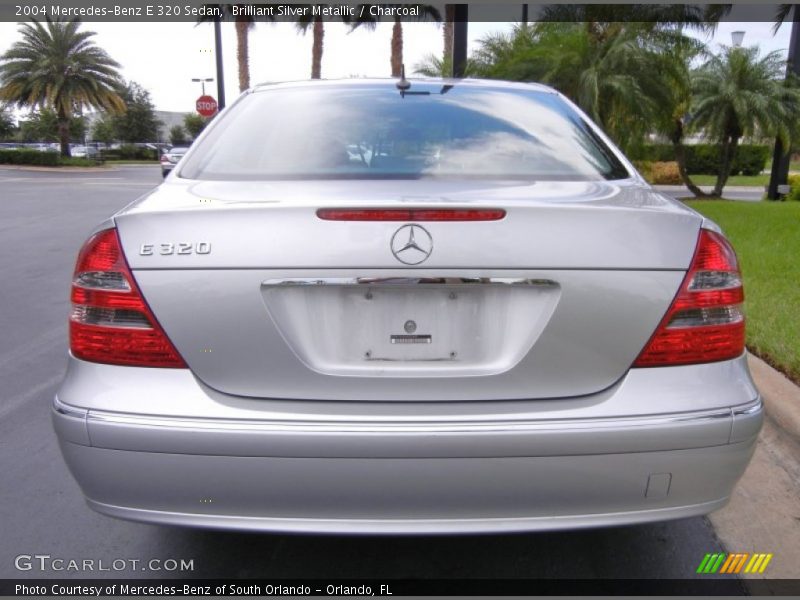 Brilliant Silver Metallic / Charcoal 2004 Mercedes-Benz E 320 Sedan