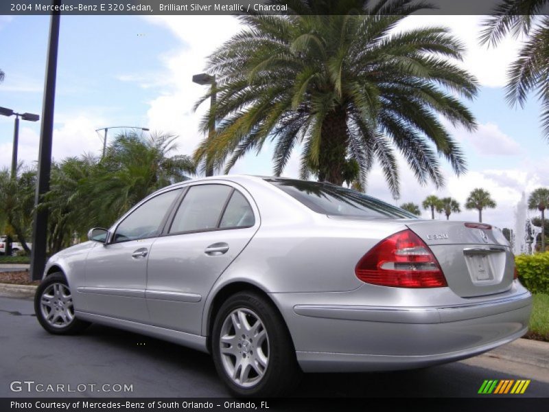 Brilliant Silver Metallic / Charcoal 2004 Mercedes-Benz E 320 Sedan