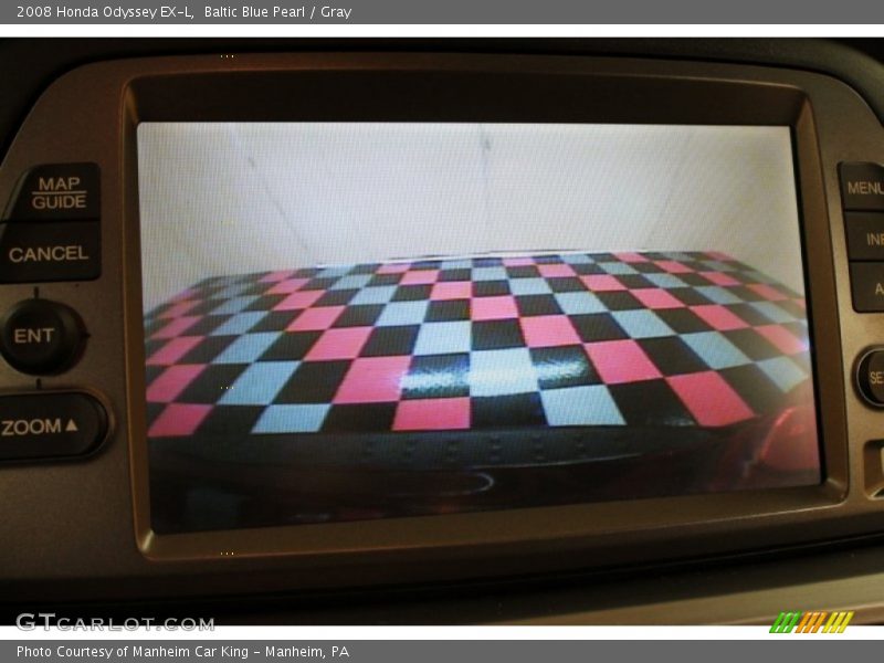 Baltic Blue Pearl / Gray 2008 Honda Odyssey EX-L