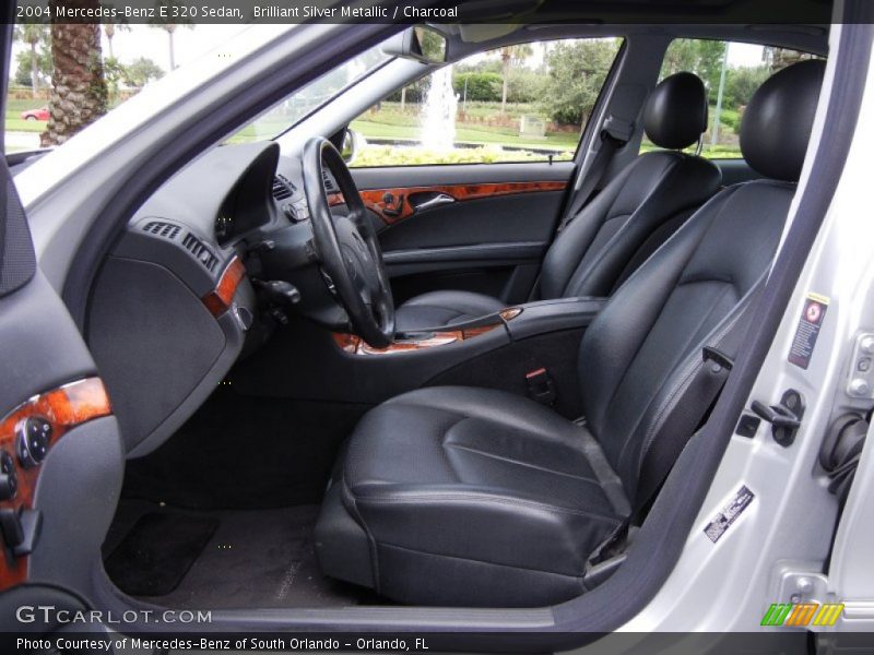 Brilliant Silver Metallic / Charcoal 2004 Mercedes-Benz E 320 Sedan