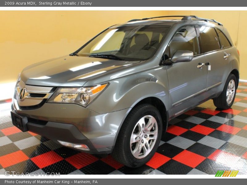 Sterling Gray Metallic / Ebony 2009 Acura MDX