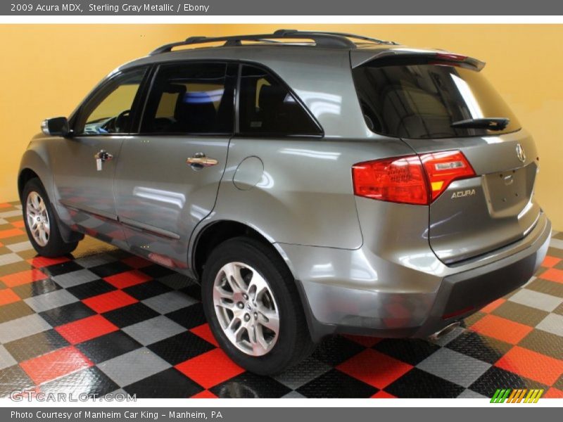 Sterling Gray Metallic / Ebony 2009 Acura MDX