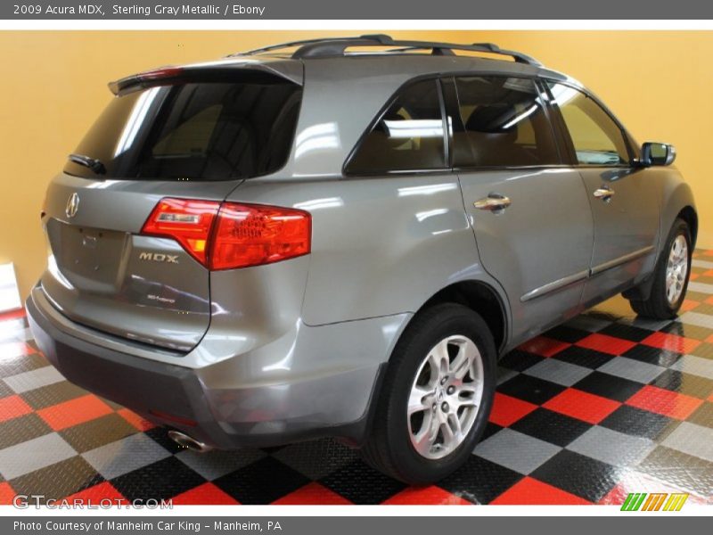 Sterling Gray Metallic / Ebony 2009 Acura MDX