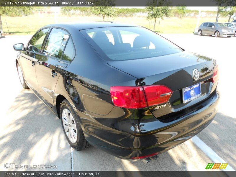 Black / Titan Black 2012 Volkswagen Jetta S Sedan