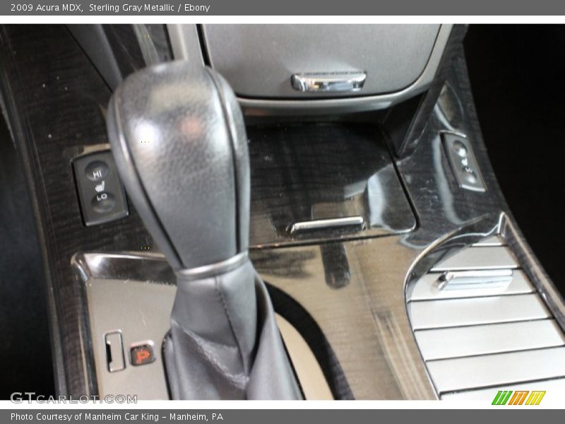 Sterling Gray Metallic / Ebony 2009 Acura MDX