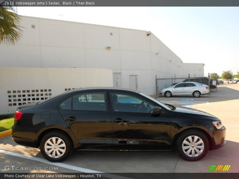 Black / Titan Black 2012 Volkswagen Jetta S Sedan