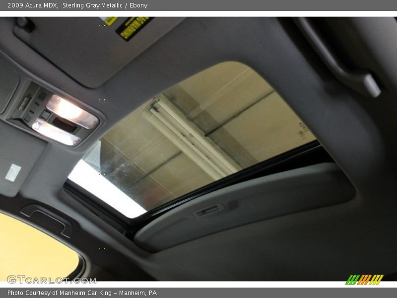Sterling Gray Metallic / Ebony 2009 Acura MDX