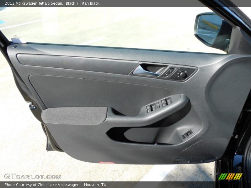 Black / Titan Black 2012 Volkswagen Jetta S Sedan
