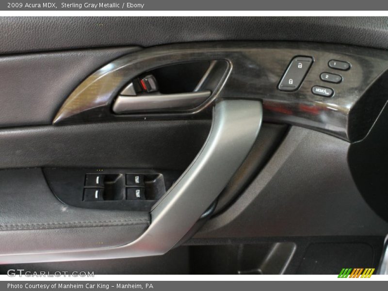 Sterling Gray Metallic / Ebony 2009 Acura MDX