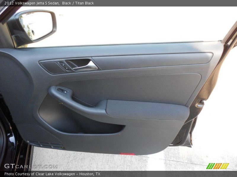 Black / Titan Black 2012 Volkswagen Jetta S Sedan