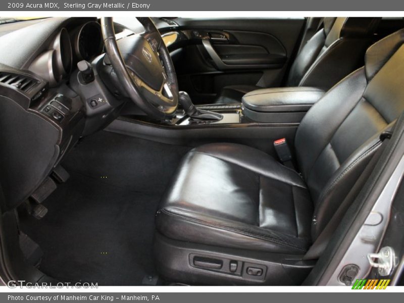Sterling Gray Metallic / Ebony 2009 Acura MDX