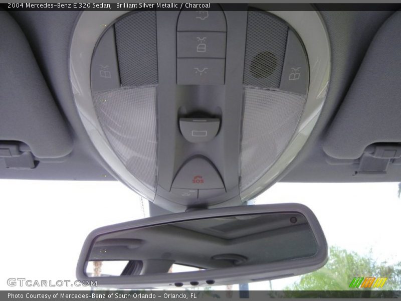 Brilliant Silver Metallic / Charcoal 2004 Mercedes-Benz E 320 Sedan