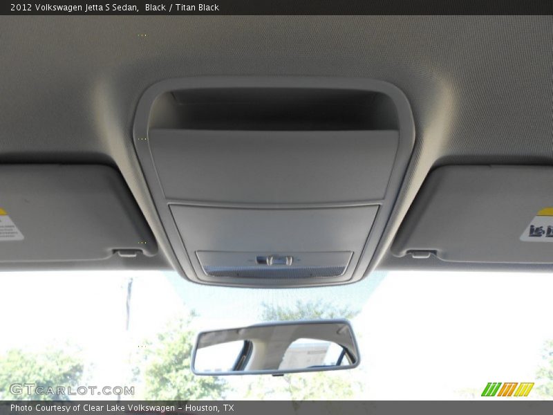 Black / Titan Black 2012 Volkswagen Jetta S Sedan