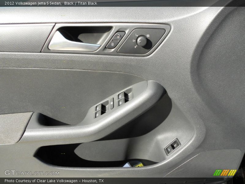 Black / Titan Black 2012 Volkswagen Jetta S Sedan