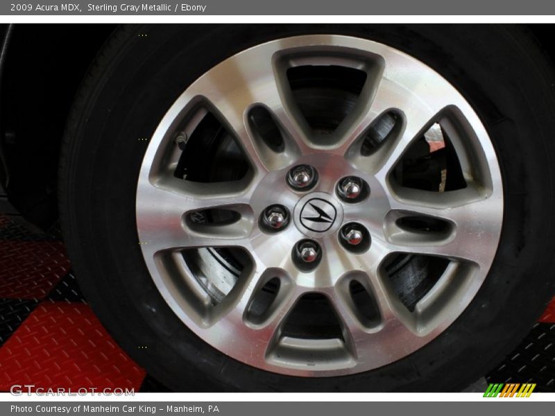 Sterling Gray Metallic / Ebony 2009 Acura MDX