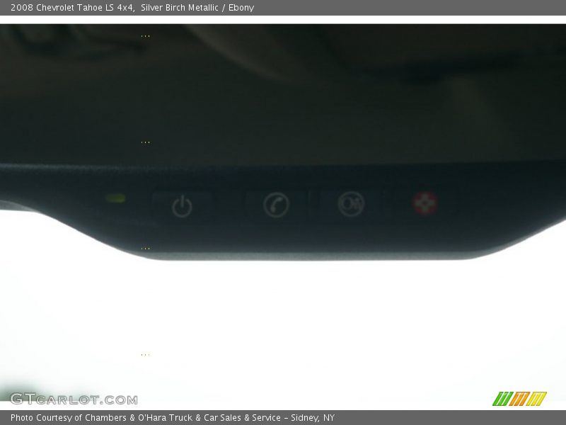 Silver Birch Metallic / Ebony 2008 Chevrolet Tahoe LS 4x4
