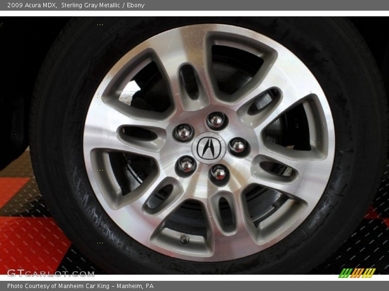 Sterling Gray Metallic / Ebony 2009 Acura MDX