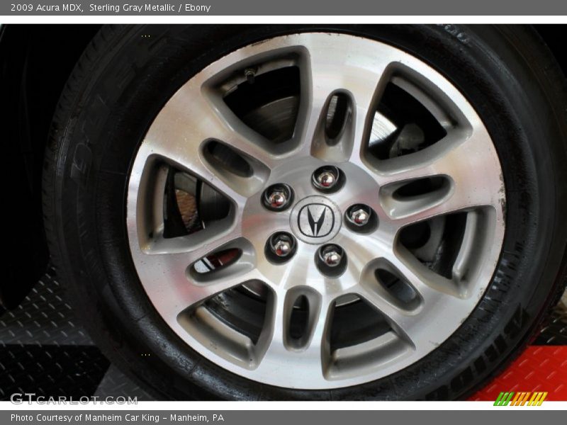 Sterling Gray Metallic / Ebony 2009 Acura MDX