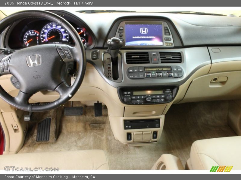 Redrock Pearl / Ivory 2006 Honda Odyssey EX-L