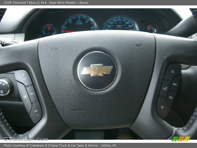 Silver Birch Metallic / Ebony 2008 Chevrolet Tahoe LS 4x4