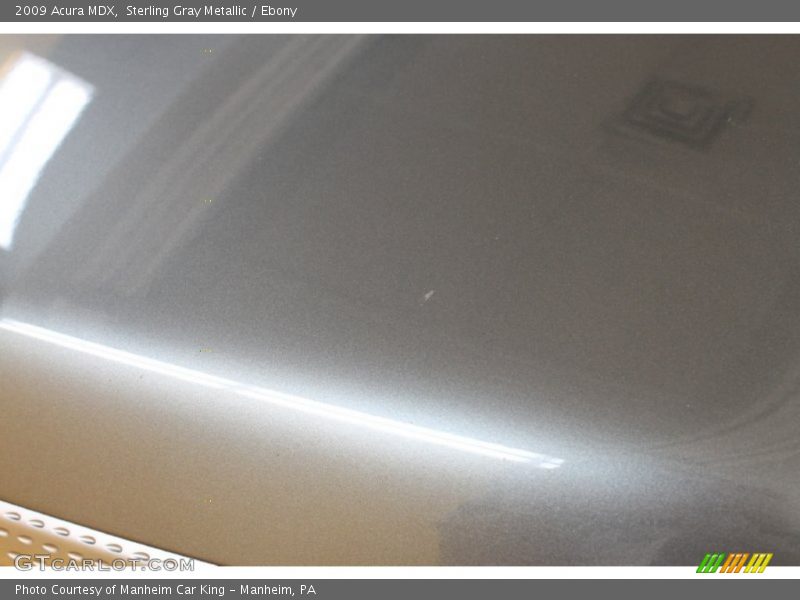 Sterling Gray Metallic / Ebony 2009 Acura MDX