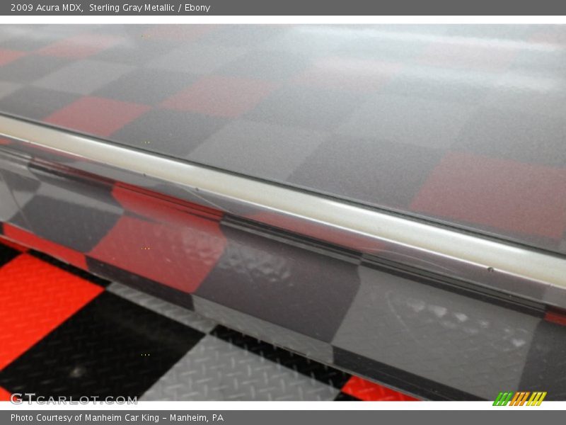 Sterling Gray Metallic / Ebony 2009 Acura MDX
