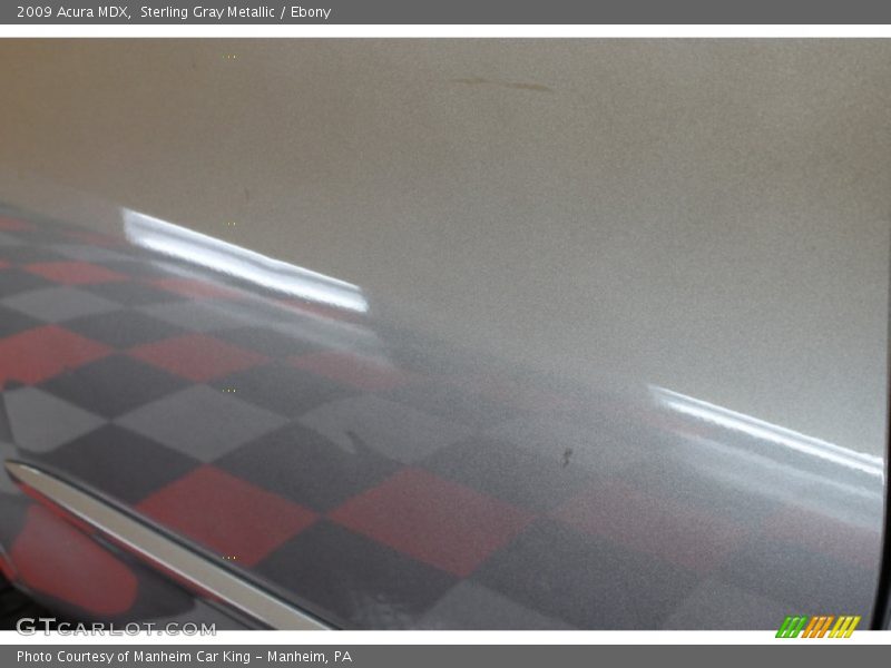 Sterling Gray Metallic / Ebony 2009 Acura MDX