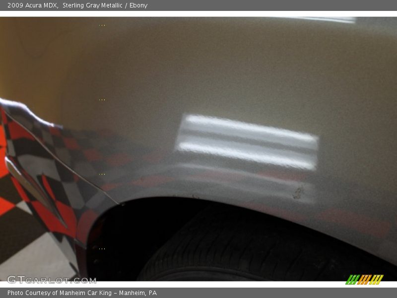 Sterling Gray Metallic / Ebony 2009 Acura MDX