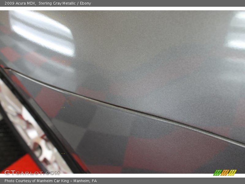 Sterling Gray Metallic / Ebony 2009 Acura MDX