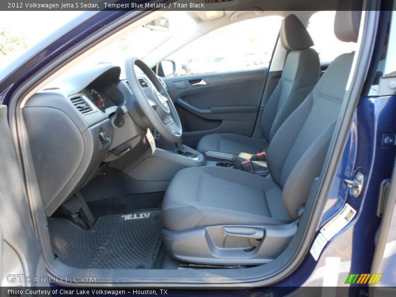  2012 Jetta S Sedan Titan Black Interior