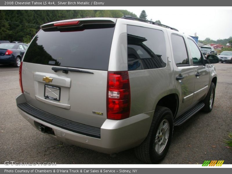 Silver Birch Metallic / Ebony 2008 Chevrolet Tahoe LS 4x4