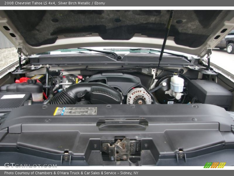 Silver Birch Metallic / Ebony 2008 Chevrolet Tahoe LS 4x4