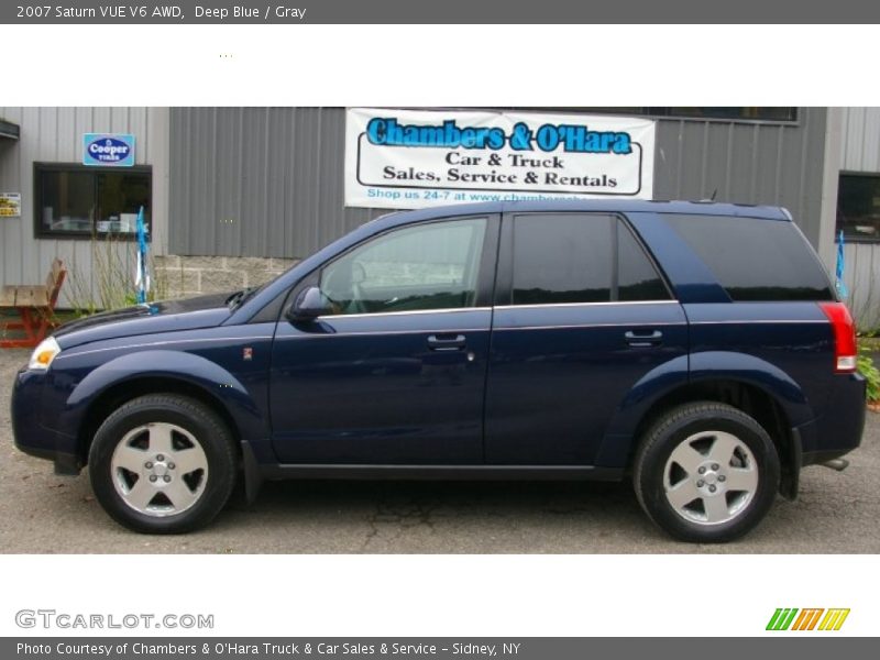 Deep Blue / Gray 2007 Saturn VUE V6 AWD