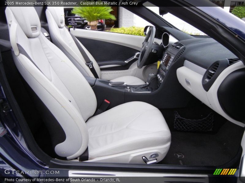 Caspian Blue Metallic / Ash Grey 2005 Mercedes-Benz SLK 350 Roadster