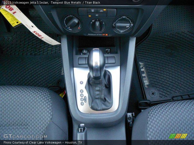  2012 Jetta S Sedan 6 Speed Tiptronic Automatic Shifter