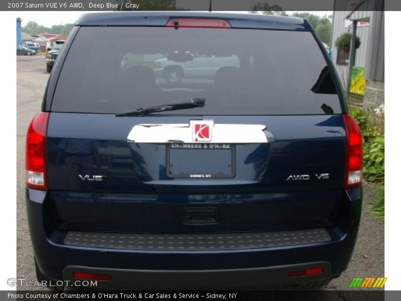 Deep Blue / Gray 2007 Saturn VUE V6 AWD