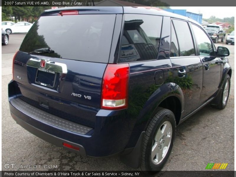 Deep Blue / Gray 2007 Saturn VUE V6 AWD