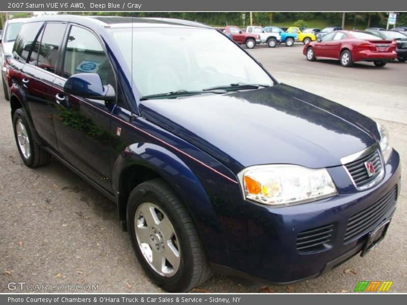Deep Blue / Gray 2007 Saturn VUE V6 AWD