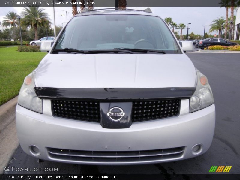 Silver Mist Metallic / Gray 2005 Nissan Quest 3.5 S