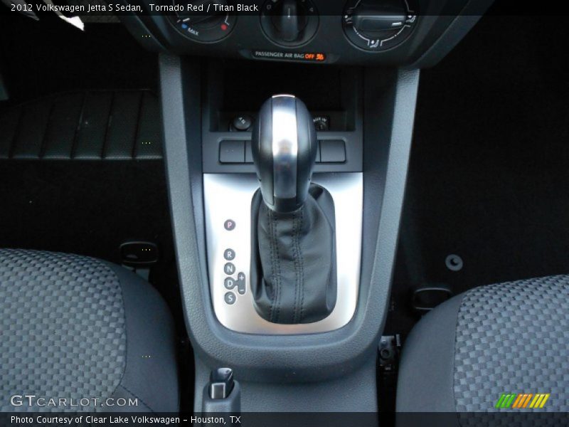  2012 Jetta S Sedan 6 Speed Tiptronic Automatic Shifter