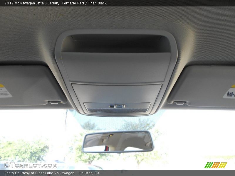 Tornado Red / Titan Black 2012 Volkswagen Jetta S Sedan