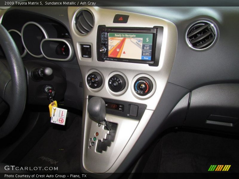 Sundance Metallic / Ash Gray 2009 Toyota Matrix S