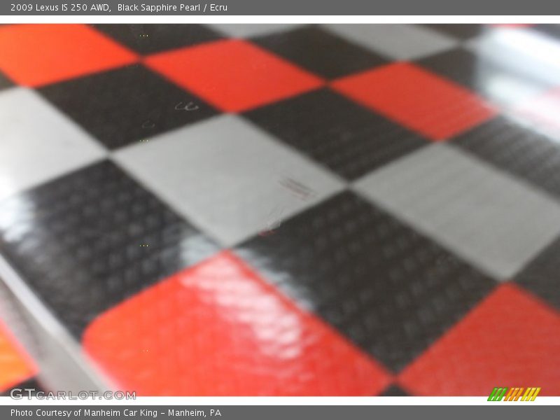 Black Sapphire Pearl / Ecru 2009 Lexus IS 250 AWD