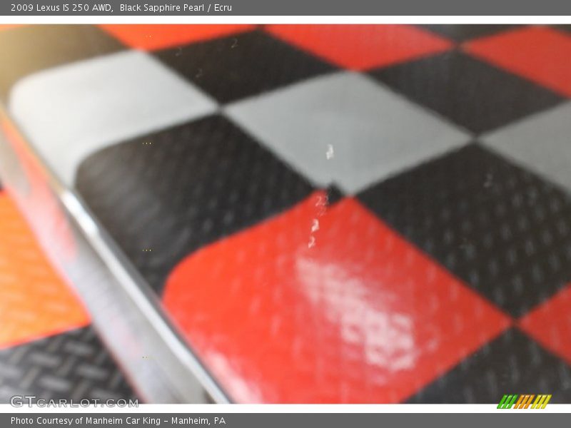 Black Sapphire Pearl / Ecru 2009 Lexus IS 250 AWD