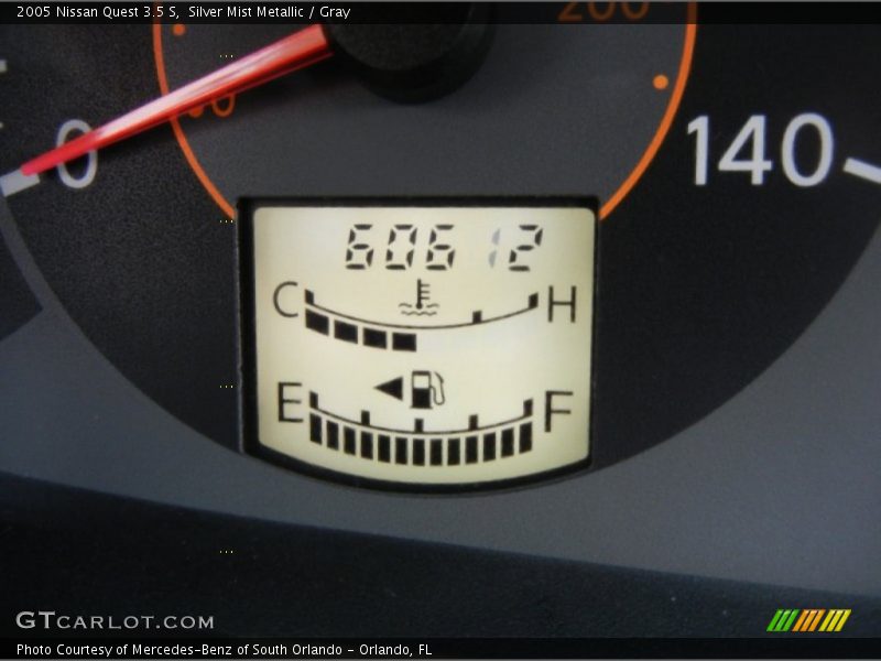Silver Mist Metallic / Gray 2005 Nissan Quest 3.5 S