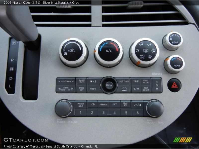 Silver Mist Metallic / Gray 2005 Nissan Quest 3.5 S